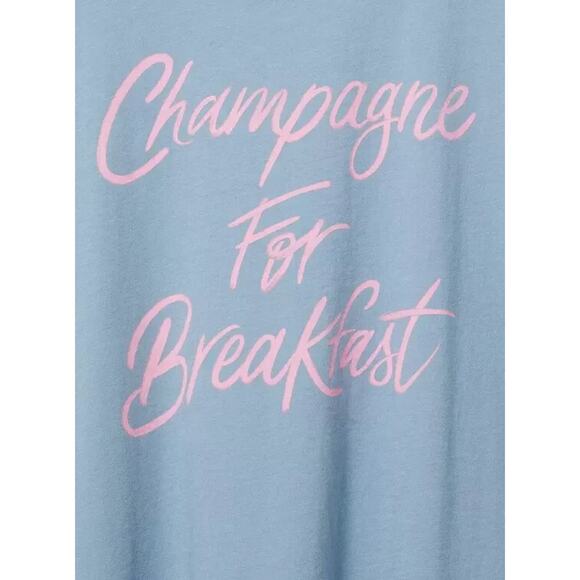 Torrid Champagne Breakfast Crew Heritage Jersey Tee 2X NWT - Picture 2 of 10